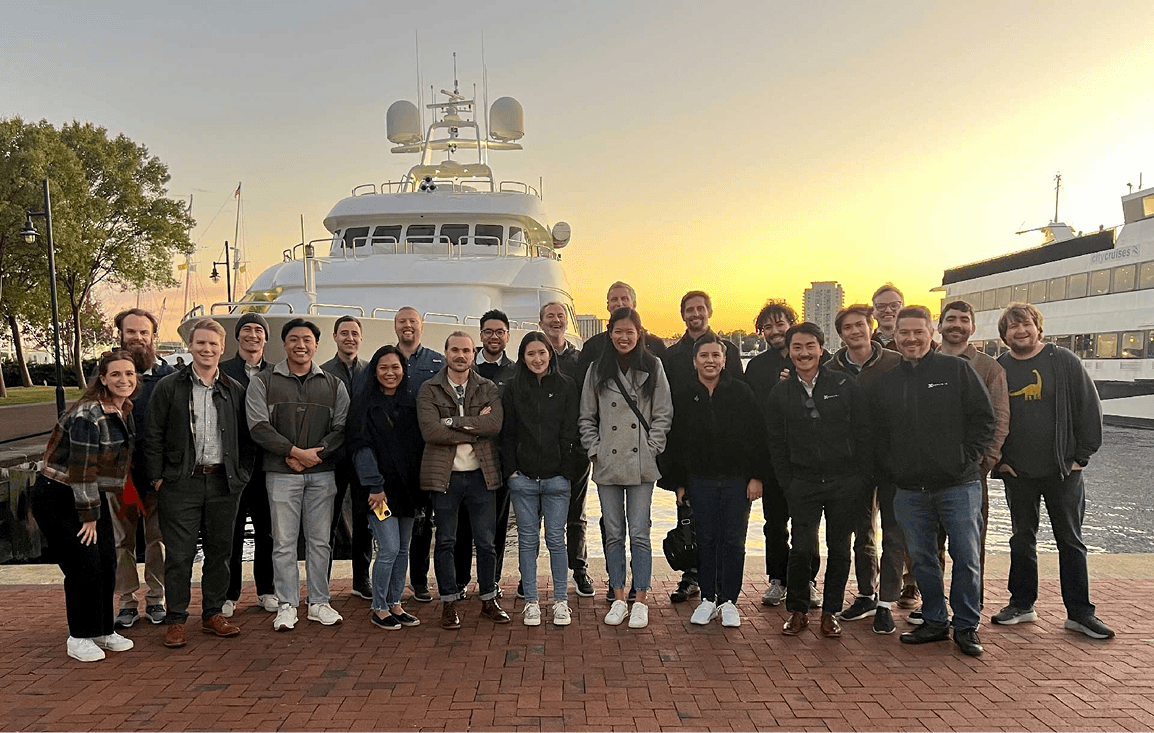 The Oxalis team gathered together