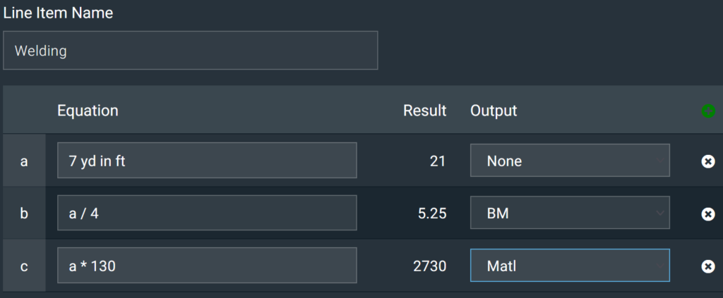 New Oxalis Estimation Calculator View