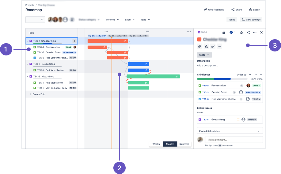 Jira advanced roadmaps dasboard